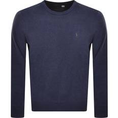 Polo Ralph Lauren Double Knitted Jersey Sweatshirt Navy Heather