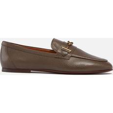 Tod's Scarpe basse Tod's Tod's Women's Metal Detail Leather Loafers Brown