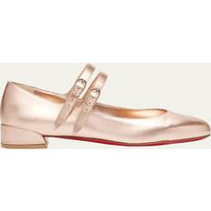 Christian Louboutin 40 Ballerinas Christian Louboutin Leche Sweet Jane Leather Heeled Pumps Eur Women