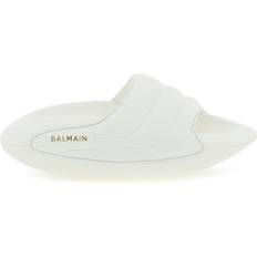 Slides Balmain b-it quilted leather slides