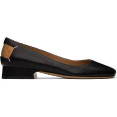Maison Margiela Lågskor Maison Margiela Black Décortiqué Ballerina Flats T8013 Black IT