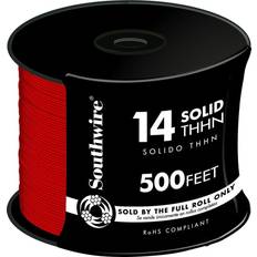 Southwire Electrical Accessories Southwire 500 ft. 14-Gauge Red Solid CU THHN