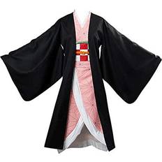 Cosplay Life Nezuko Cosplay Costume Japanese Anime Fashion 3D Printed Unisex Nezuko Kimono Halloween Outfit 2XL