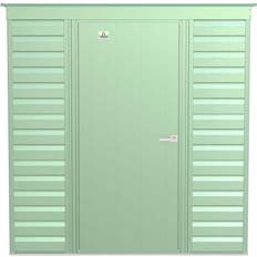 ShelterLogic Arrow 6 4 Green Metal Storage Shed With Pent Style Roof 21 Sq. (Building Area )