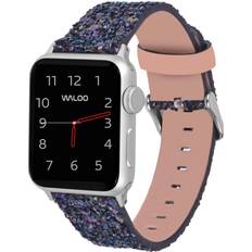 Waloo Leather Sparkle Bling Band Apple Watch Series 1 2 3