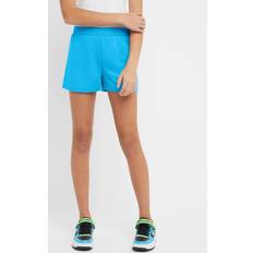 Champion Pants Champion Girls' Mesh Sport Shorts, Reflective Logo, 3.25" New Palatinate Blue 10/12