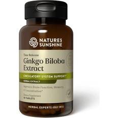 Nature's Sunshine Ginkgo Biloba Extract Time-Release, 30