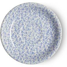 Round Saucer Plates Burleigh & Felicity Blue Saucer Plate