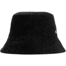 Damen - Samt Kopfbedeckungen Helen Kaminski Woman Black Velvet Florenze Bucket Hat