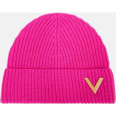 Valentino Tilbehør Valentino Garavani CASHMERE BEANIE Wo PINK PP UNI