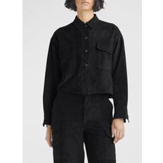 Black - Suede Jackets Rag & Bone Jaiden Shirt Jacket BLACK FX SUEDE