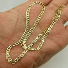 Jewelry Private Label 14K Solid Yellow Gold 1.8mm Rope Chain