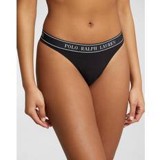 Polo Culottes Polo Ralph Lauren Mid Rise Thong Onyx