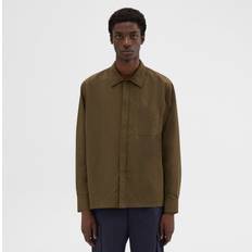 Nylon Shirts Theory Feather Nylon Shirt OLIVE