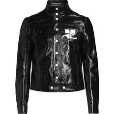 Courreges Vinyl jacket Reedition black