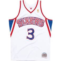 NBA Camisetas de juego Mitchell & Ness Camiseta mitchel and nba sixers Blanco