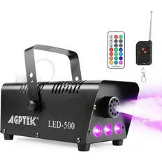 Party Machines Agptek Fog Machine LED RGB Fogger Smoke Maker Party Halloween with Remote Controller