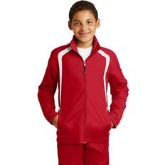 Jersey Outerwear Children's Clothing Sport-Tek Youth Colorblock Raglan Jacket