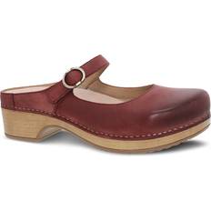 Red Clogs Dansko Bria red