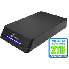 Avolusion HDDGear Pro 2TB 2000GB 7200RPM 64MB Cache USB 3.0 External Gaming Hard Drive Designed for PS4 Pro, Slim, Original 2 Year Warranty