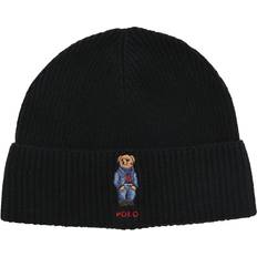 Polo Ralph Lauren Beanies Polo Ralph Lauren Solid Denim Bear Beanie Black One