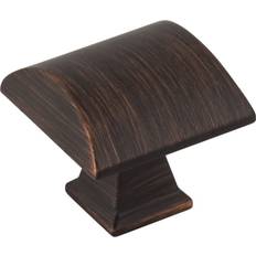 Building Materials Jeffrey Alexander 944 Roman 1-1/4 Inch Square Cabinet Knob Brushed Oil Hardware Knobs Square 1