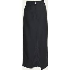 Skirts Givenchy Skirt In Wool And Mohair With Slit