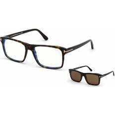 Glasses Tom Ford FT5682-B 052 Shiny Classic Dark Havana 54MM