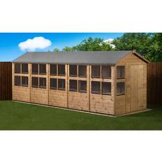 Empire 6 W D Solid wood Tongue & Groove Shed (Building Area )