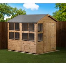 Empire 6 W D Solid wood Tongue & Groove Shed (Building Area )
