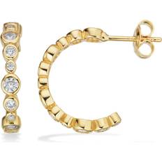 Smycken Scrouples Förgyllt Silver Örhängen Med Zirconia 159982