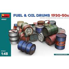 Scale Models & Model Kits Miniart MIN49007 1:48 Fuel & Oil Drums 193050s