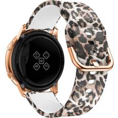Samsung Galaxy Watch Active mønster silikone Leopard