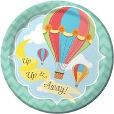 Creative Converting Up & Away Party Plates Pack of 8