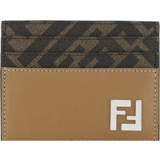 Fendi Wallets & Key Holders Fendi FF Squared Credit Card Holder - Leather