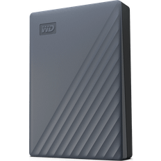 Western Digital WD 5 TB My Passport Mobile hårddisk, fungerar med USB-C och USB-A-enheter