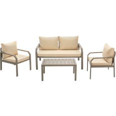 Puutarha- ja Ulkokalusteet Hanah Home Istuinryhmä Puutarhaan Arya Beige
