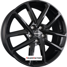Borbet 4x felgen n 7x17 et47 4x108 black glossy 17zoll Glossy