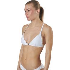 Polyamide Hauts de bikini Calvin Klein Core Textured Triangle-Rp White Female