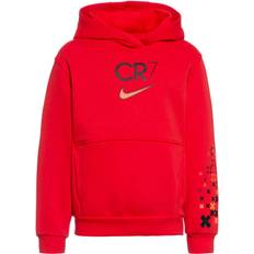 Nike CR7 Club Fleece-hættetrøje til større børn rød