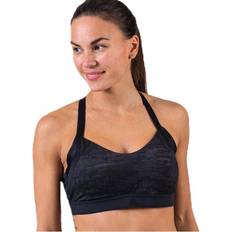 Adidas Nylon BH:ar adidas All Me Jacqrd Bra Black