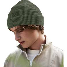 Clothing Beechfield Waffle Organic Cotton Beanie Navy One