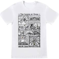 Clothing Nintendo Drawings Legend Of Zelda T-Shirt White