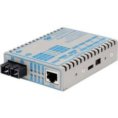 Media Converters Omnitron Flexpoint 10/100 Fiber Media Converter Rj45