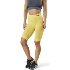 Gule Shorts Hummel Ci Seamless Short Tight Yellow Woman