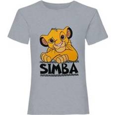 Yellow Tops Simba Short-Sleeved T-Shirt Pale Grey 3-4 Years