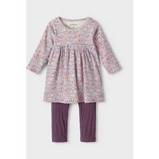 Name It Bébé Robes Name It Ensemble Robe Et Leggings - Violet