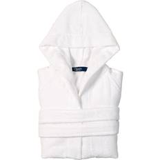 White Robes Christy 'Brixton' 100% Cotton Textured Hooded Robe White