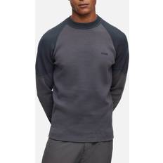 BOSS Green Relka Jersey Sweatshirt Grey