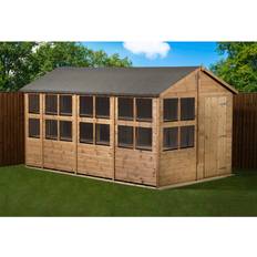 Empire W 14 D Solid wood Tongue & Groove Shed (Building Area )